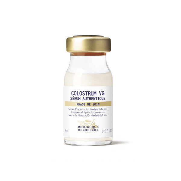 Biologique Recherche Colostrum VG Serum – hydrating and barrier-repairing face serum for dry, dehydrated skin. Size 0.3 fl.oz