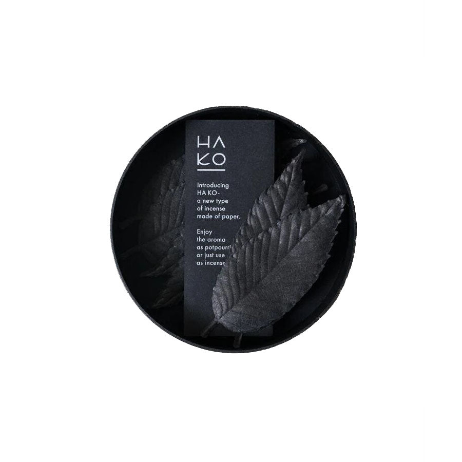 HA KO Paper Incense - Black Set of 6 (Focus)