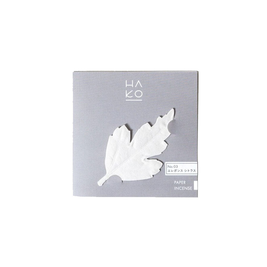 HA KO Paper Incense - No. 3 Elegant Citrus