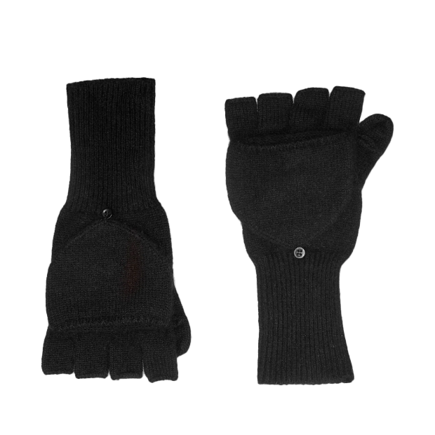 Cashmere Pop Top Black