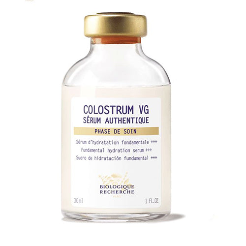 Biologique Recherche Colostrum VG Serum – hydrating and barrier-repairing face serum for dry, dehydrated skin. Size 1.0 fl.oz