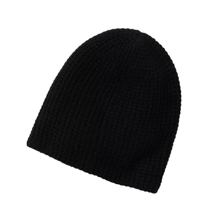 Cashmere Plush Rib Beanie